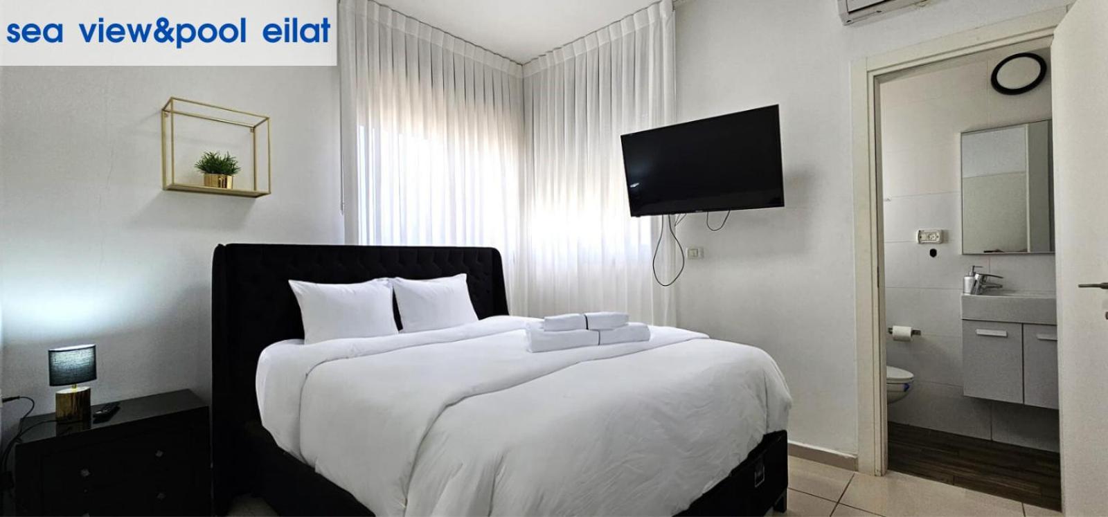 Ferienwohnung sea view&pool eilat Exterior foto