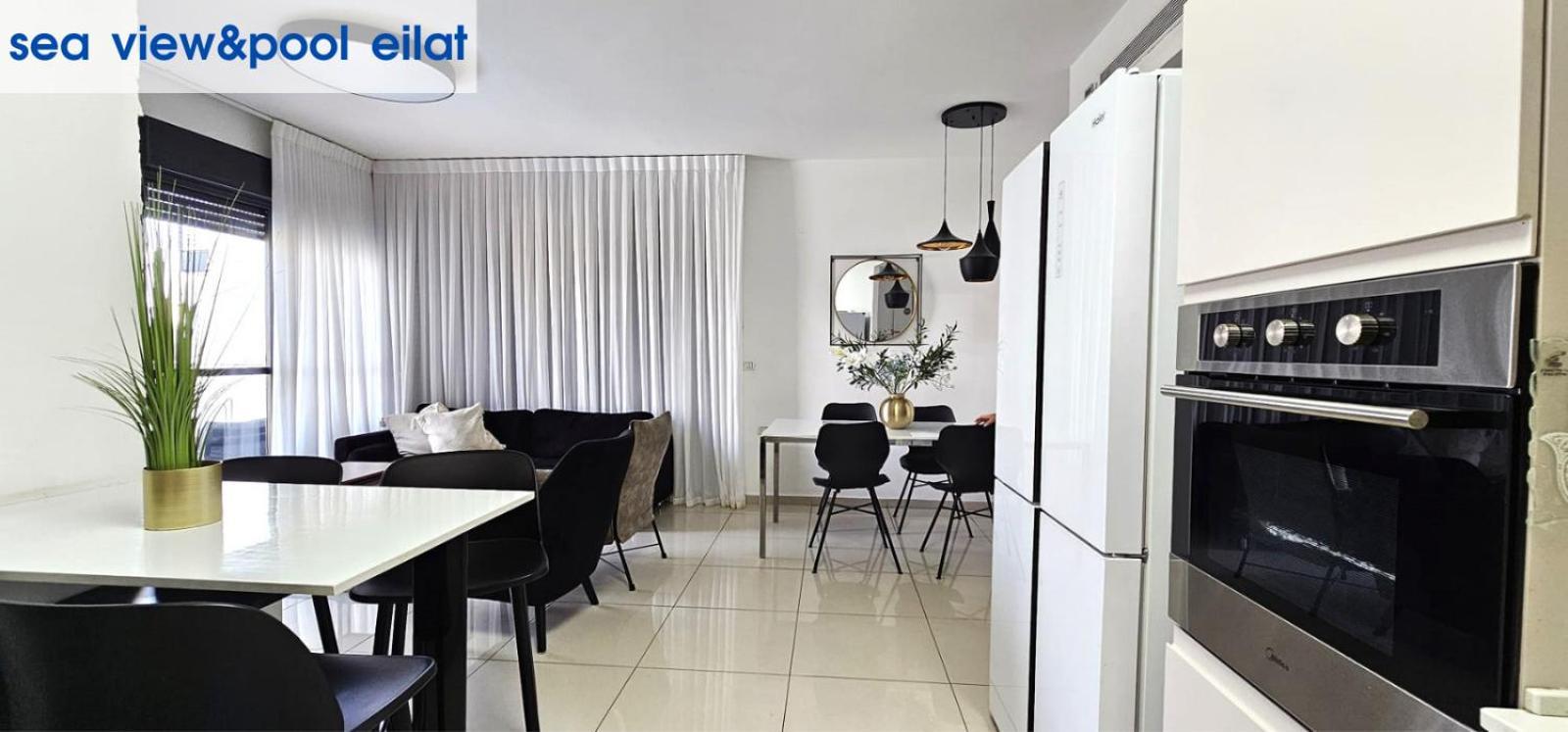 Ferienwohnung sea view&pool eilat Exterior foto